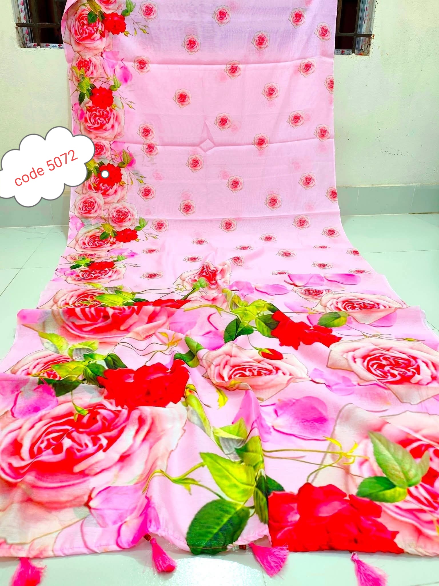 Chandari Silk saree code 5072