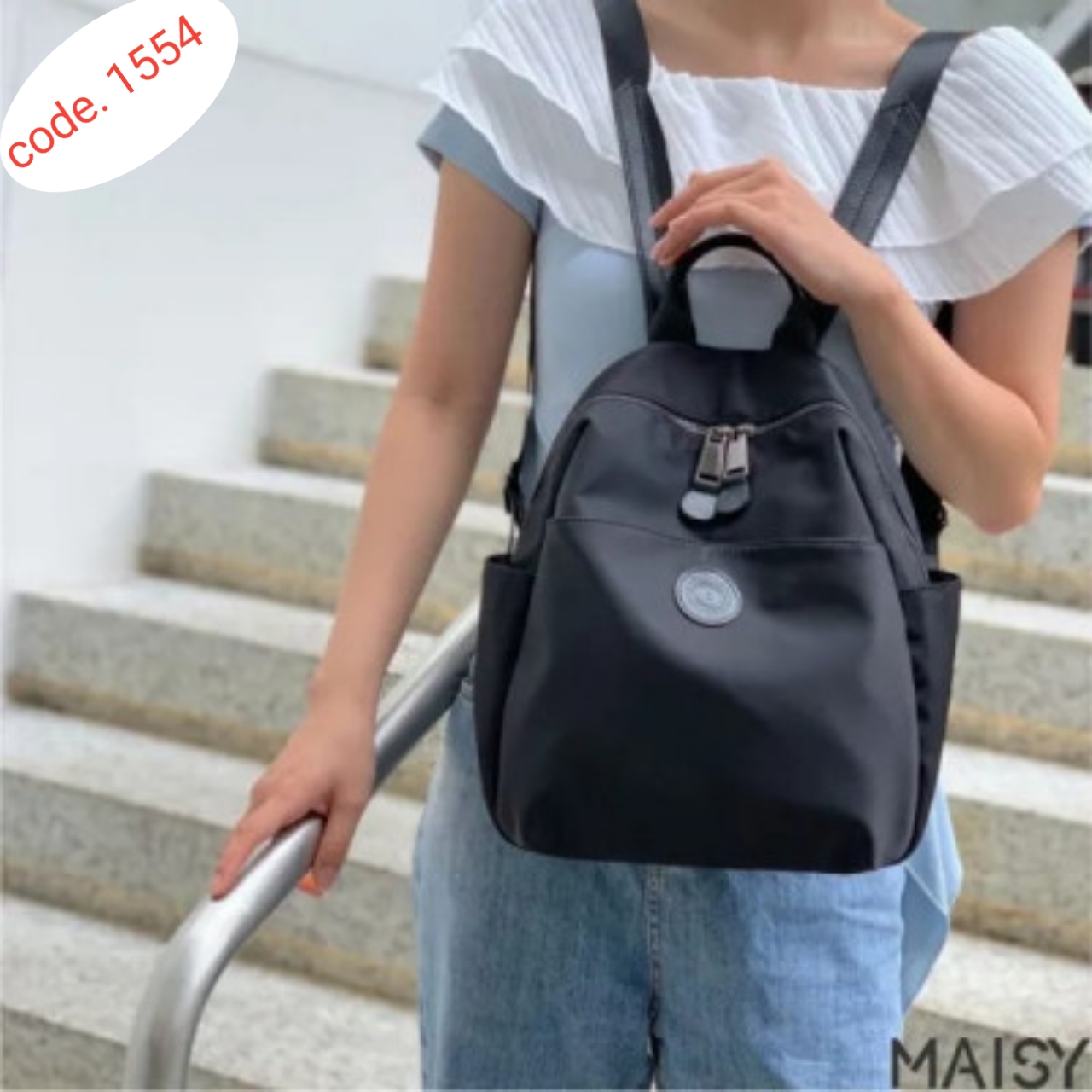2025 New Hot Women's Backpacks Designer High Quality Soft Nylon Simple Fashion Bag code 1554