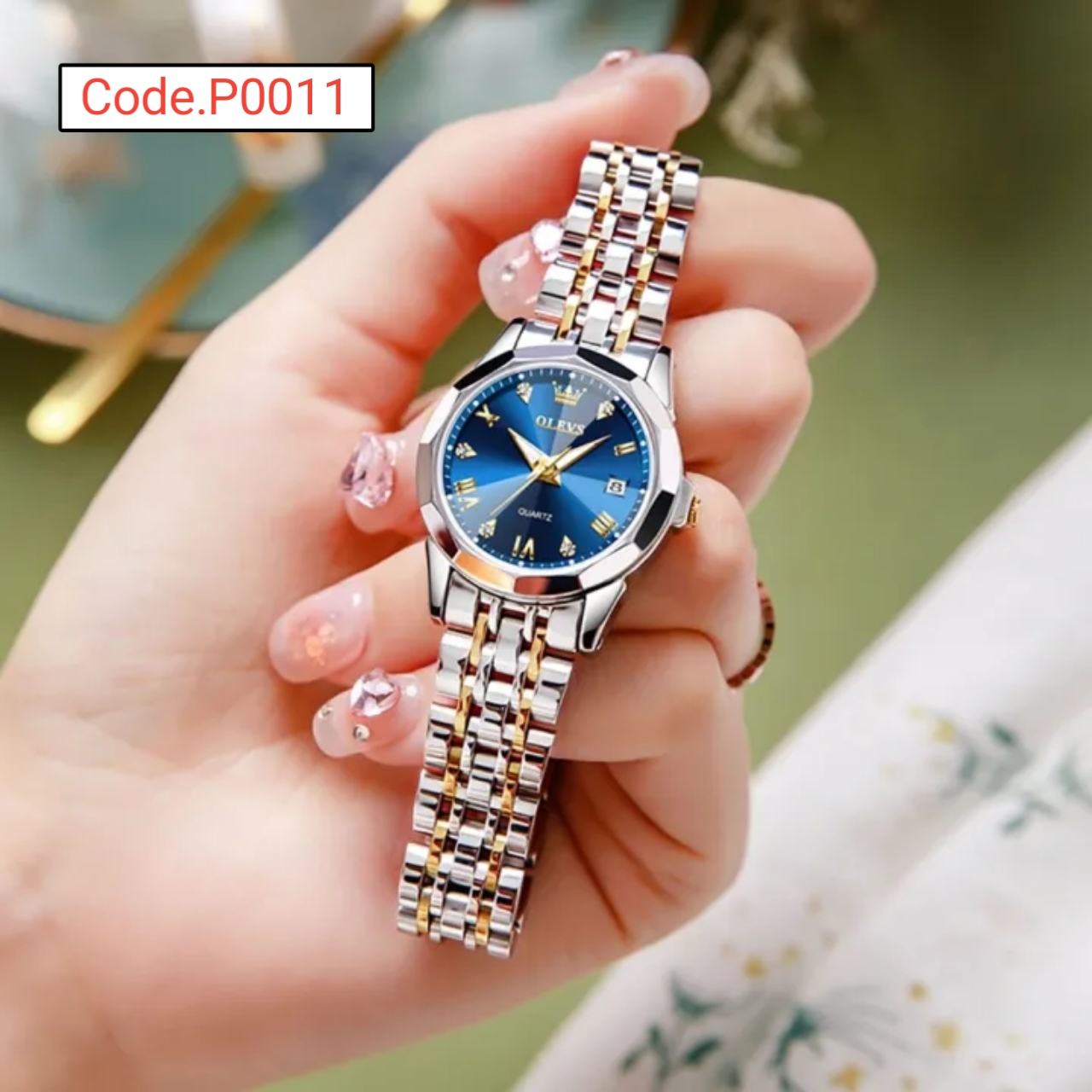 Olevs Stylish WoMen Watch Code.P0011